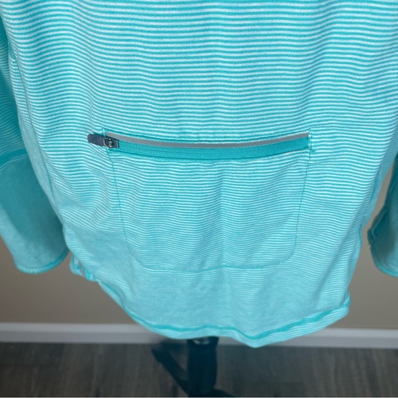 Light Blue Sweatshirt Sportswear Women Outdoor Track Jacket XL Outdoor Athletic - Picture 8 of 10